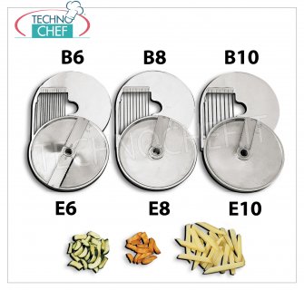 FAMA - Disco rebanador de vegetales B6 para corte de listones, Mod.FTV130