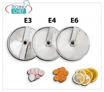 FAMA - Disco cortador de verduras E6 para cortar lonchas delicadas, Mod.FTV180