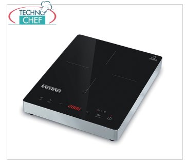 TECHNOCHEF - Placa de Inducción de Mesa, Superficie Inductiva Ø 120÷240 mm, Mod.E200A