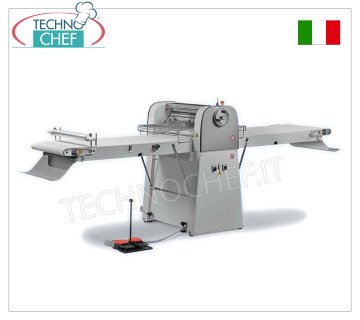 LAMINADORA DE PASTELES MECANIZADA con BANDAS de 140x60 cm, mod. EASY6-140