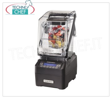 HAMILTON BEACH - Licuadora-Licuadora Profesional ECLIPSE lt.1,4, Mod.BLENDERECLIPSE Batidora-Batidora, HAMILTON BEACH ECLIPSE, con vidrio de policarbonato de 1,4 litros, versión High Performance y Quiet Blend (campana silenciadora de plexiglás), con sistema Wave Action, V.230 / 1, Kw.1,00, Peso 6,9 Kg, dim .mm.216x286x470h