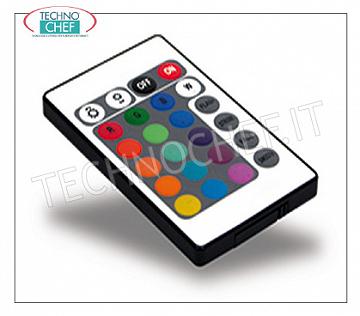 Iluminación LED de colores con control remoto.