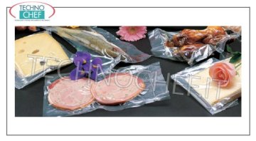 TECHNOCHEF - Bolsas gofradas para cocción al vacío, espesor 90 micras