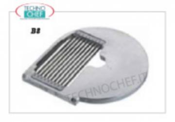 Cortador de verduras para tiras de 8 mm, izquierda