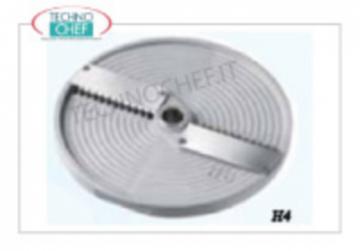 Coincidir con discos de verduras 4x4 mm