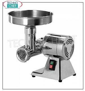 FIMAR - Picadora de carne Tipo 8 - Semiprofesional, mod.TR8/D, Monofásica V. 230/1 Picadora de carne 'TIPO 8' con BOCA diámetro 52 mm, RENDIMIENTO HORARIO Kg 50, Cuerpo triturador de carne desmontable en Aluminio, V. 230/1, Kw 0.37, dimensiones 330x300x360h mm