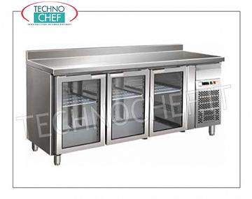 Mostradores refrigerados / congeladores Gastronorm Caballete trasero en la parte superior para Mod. FO-GN3100TNG