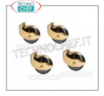 Kit de 4 ruedas con tapa