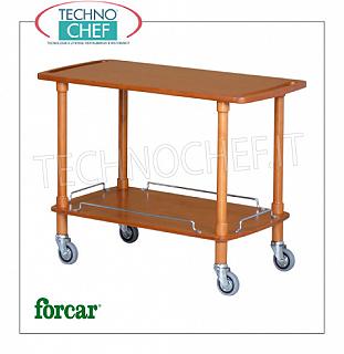 Carros de servicio de madera