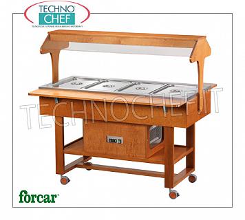 Carros expositores refrigerados