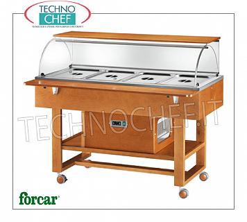 Carros expositores refrigerados