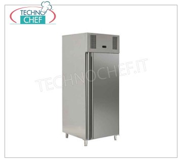 FORCAR - Congelador-Congelador 1 Puerta, 650 lt, Temp.-18°/-22°C, Clase E, INOX 201 Armario Congelador 1 Puerta, Profesional, INOX 201, lt.650, Temp.-18°/-22°C, Refrigeración Ventilada, ECOLÓGICO en Clase E, Gas R290a, Gastronorm 2/1, V.230/1, Kw .0,520, Peso 124 Kg, dim.mm.740x830x2010h