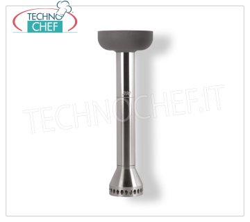 Fama - Herramienta de 200 mm OMOGENIZER-CRUSH-CUTTER para mezclador de inmersión Linea Light, Mod.FO200 Homogeneizador de acero inoxidable de 200 mm de largo adecuado para el cuerpo del motor mezclador 250VF - 250VV, peso 0.4 Kg.