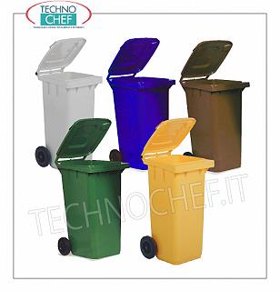 Contenedores de basura para recolección separada