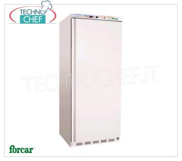 Forcar - ARMARIO congelador-congelador, lt.555, estático, temperatura -18 ° / -22 °, clase B, modelo G-EF600 Gabinete para refrigerador / congelador de 1 puerta, profesional, lt.555, temperatura -18 ° / -22 ° C, CLASE B ECOLÓGICO, GAS R600a, estático con ventilador interno, V 230/1, Kw.0.3, Peso 94 Kg, dim.mm.775x695x1895h