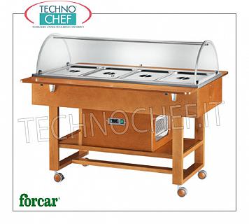 Carros expositores refrigerados