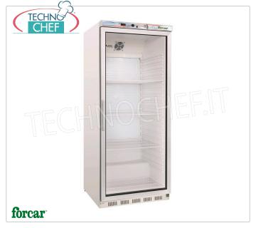 Technochef - Vitrina NEVERA para BEBIDAS, 1 Puerta, Estática, Temp.+2°/+8°C, Lt.570, Clase B, Mod.G-ER600G