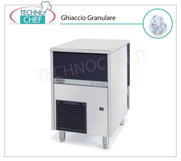 MÁQUINA DE HIELO GRANULAR 60 kg/24h, 9 kg de almacenamiento
