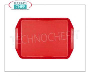 Bandeja de comida rápida en polipropileno de calidad alimentaria con asa, colección Classic Bandeja de comida rápida en polipropileno de calidad alimentaria con asa, colección Classic, disponible en diferentes colores, dim.mm.430x310 - Precio UNITARIO - Artículo vendido en PAQUETE de 40 piezas