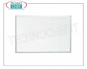 Red rectangular de aluminio para pizza, tamaño 40x60 cm