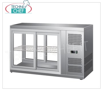 Forcar - VITRINA REFRIGERADA, capacidad lt.110, Ventilada, Clase C, mod.G-HAV91