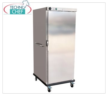 Armario y carro portabandejas calefactable, para 20 bandejas GN 2/1, Mod. HE540