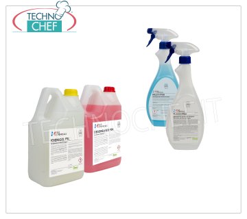 Detergentes, Limpiadores, Desinfectantes 