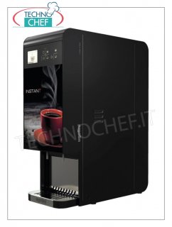 TECHNOCHEF - Dispensadores de bebidas calientes, máquina para productos liofilizados con 2 dispensadores Dispensador automático de productos solubles en agua, con 2 dispensadores, display electrónico, V.230/1, kw 1,10, dimensiones mm: 200x390x520h