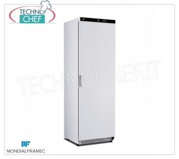 MONDIAL FRAMEC - Technochef, Armario profesional para congelador, 1 puerta, lt.580, Mod.KICN60LT Armario refrigerador / congelador de 1 puerta, MONDIAL FRAMEC, estructura externa en chapa de acero blanco, capacidad lt.580, temperatura negativa -15 ° / -25 ° C, estática con evaporador de rejilla, V. 230/1, Kw. 0.36, peso 101 kg, dim.mm.775x740x1882h