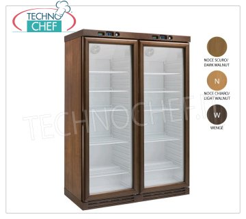 Forcar - BODEGA REFRIGERADA ESTÁTICA 2 PUERTAS, lt.310+310, DOBLE TEMPERATURA, Mod.KL2794