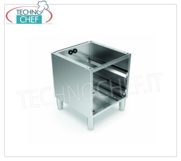 Base para lavavajillas con guías para cestos de 50x50 cm