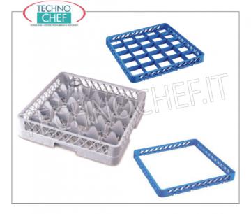 CESTA MODULAR PARA VIDRIOS con 25 compartimentos