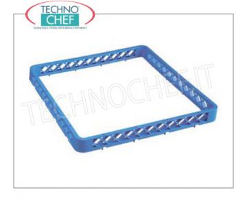 ELEVADOR UNIVERSAL para cestas de gafas ELEVADOR UNIVERSAL para cestas SIN DIVISORES, de polipropileno, apto para todas las cestas, dimensiones externas mm.500x500x42h