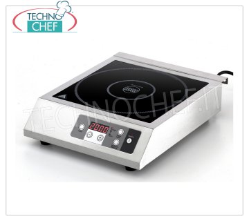 TECHNOCHEF - PLACA DE INDUCCIÓN DE MESA, SUPERFICIE Ø 280 mm, Kw.3,5, Mod.ICT35S