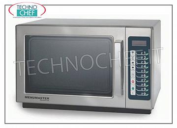 MENUNASTER, Horno microondas profesional mod. RCS511TS, CONTROLES DIGITALES Horno microondas profesional MENUMASTER, con CONTROLES DIGITALES, cámara de cocción mm 368x381x216h, apto para recipientes GN 2/3, potencia Kw 1,1, V.230/1, Kw 1,55, peso 18,6 Kg, dim.mm 559x438x349h