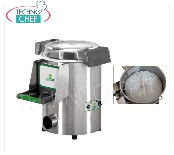 FIMAR - Technochef, Lavadora de Mejillones Profesional, Capacidad de Carga 3/5 Kg, Mod.LCN/5