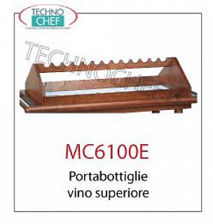 madera de carros de servicio Botella de vino superior, tenue mm. 880x470x200h