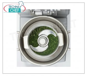 ROBOT COUPE - Bol de acero inoxidable de 3,5 litros completo con cuchillas lisas para todos los modelos de cortadores. R8