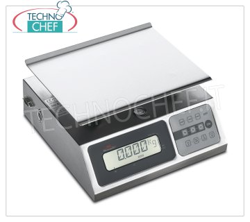 Báscula electrónica digital de mesa, 40 kg máx.