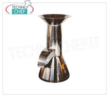 Molinillo de pan Molinillos de pimienta de acero inoxidable Kg.180 / ORA, V 380/3, Kw 1.5, Peso 55 Kg, dim. mm. 570x600x1000h