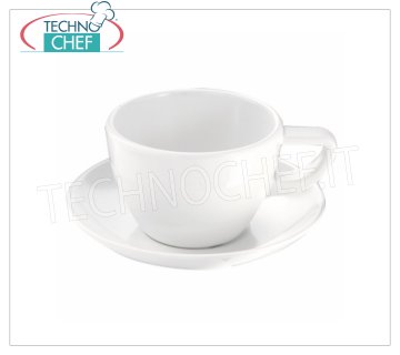 Technochef - TAZA DE MELAMINA Ø 70 mm, Mod. MPA22178 Vaso de melamina blanca, capacidad 100 ml, diámetro 70 mm, altura 48 mm.