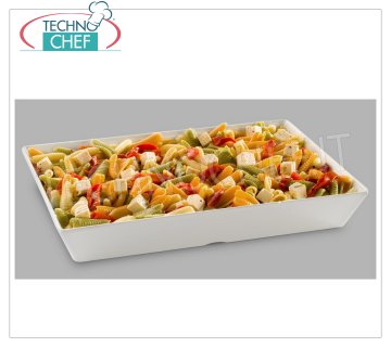 BANDEJA RECTANGULAR en MELAMINA, dim.mm.350x250x50h