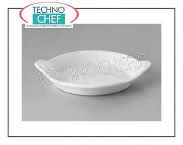 porcelana PAN clara de huevo, 18 cm de diámetro, marca MPS PORCELANA SARONNO - Disponible en paquetes de 10 piezas