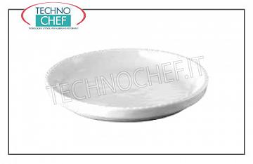 Los platos de porcelana Ronda fuente para horno de fuego blanco acordonada apilable, 32cm de diámetro, h.4,5, marca MPS PORCELANA SARONNO - Disponible en envases de 3 piezas