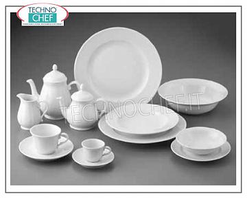 GURAL PORSELEN - Porcelana para restaurante PLATO PLANO, Colección Venice White, cm. 30, marca GÜRAL PORSELEN - Disponible en paquete de 6 piezas
