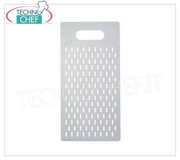 GIMETAL - Pala para Pizza al Metro Perforada de Aluminio para Hornear cm 70x40 - mod.135420 Pala para pizza de aluminio perforado para hornear, con mango en un lado, dim.cm.70x40