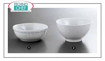 porcelana Bowl America, White Collection América, cm.13,5, marca LJUBLJANA - Disponible en paquetes de 24 unidades