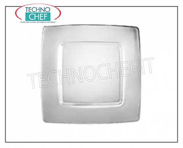 gradas BAJO cuadrados de vidrio, Modelo Torcello, cm.33x33 - Disponible en paquetes de 8 piezas