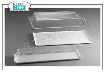 Bandejas con una cúpula Bandeja cuadrada bufé, Alchemy Colección Fine China, cm.30,3x30,3, marca ALCHEMY - Disponible en paquetes de 4 piezas
