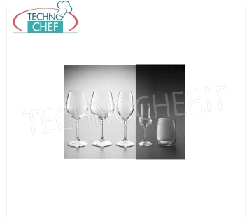 Gafas para la mesa - serie completa coordinada VIDRIO FLAUTA, BORMIOLI ROCCO, Colección Restaurante Cristallino